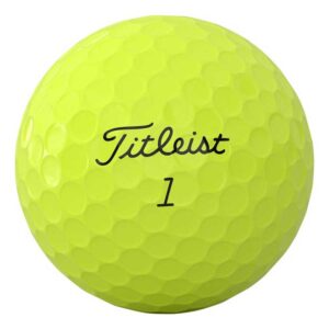 Titleist AVX logo golfballen yellow